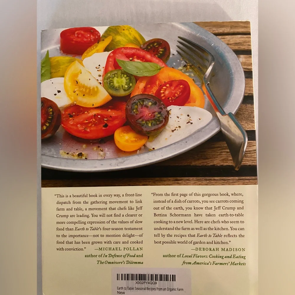 Book Earth To‎ Table Seasonal Recipes From An Organic Farm